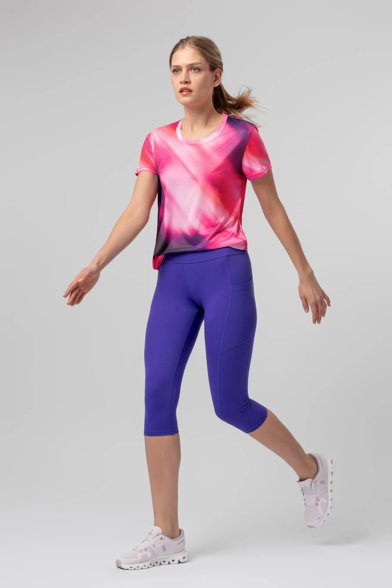 Funkční sportovní capri legíny Arwen - Image 8