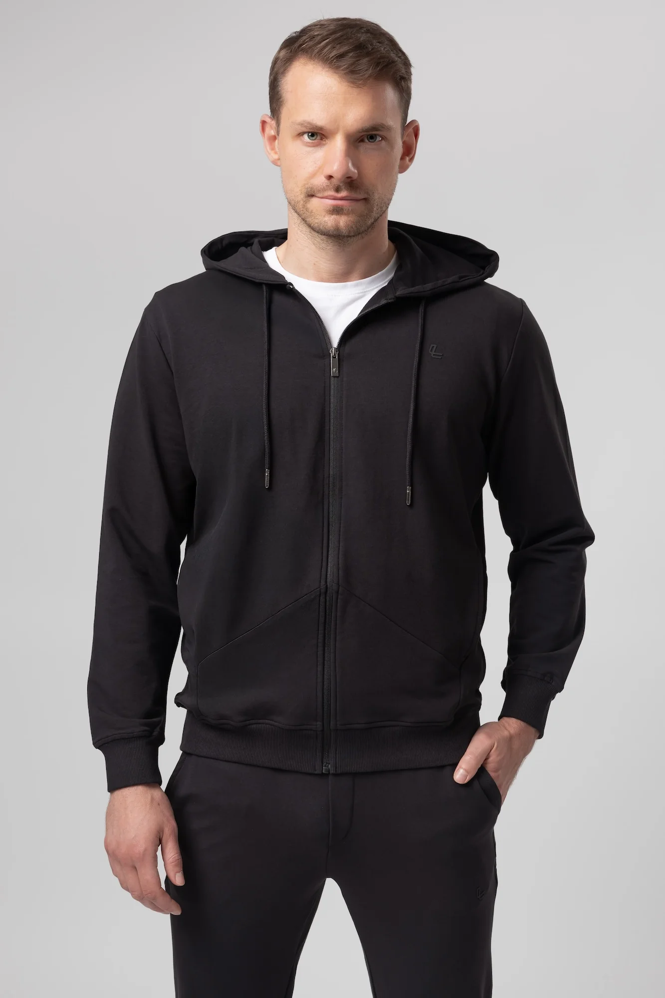 Pánská mikina na zip Supercomfort Drake