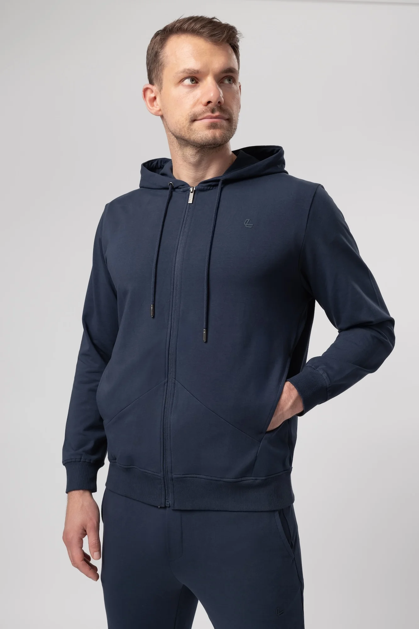 Pánská mikina na zip Supercomfort Ponya