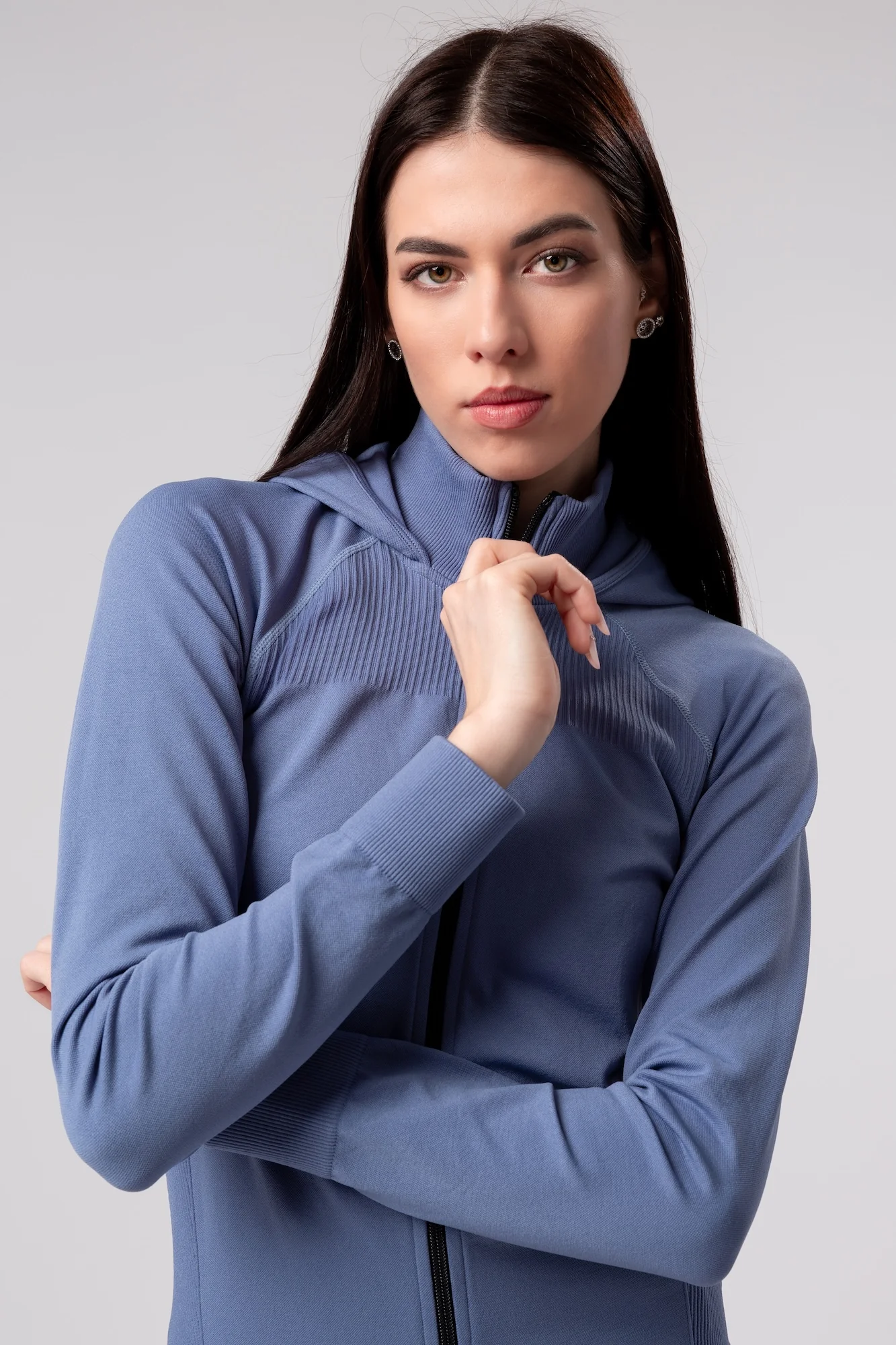 Mikina Seamless Move na zip Amelia - Image 5