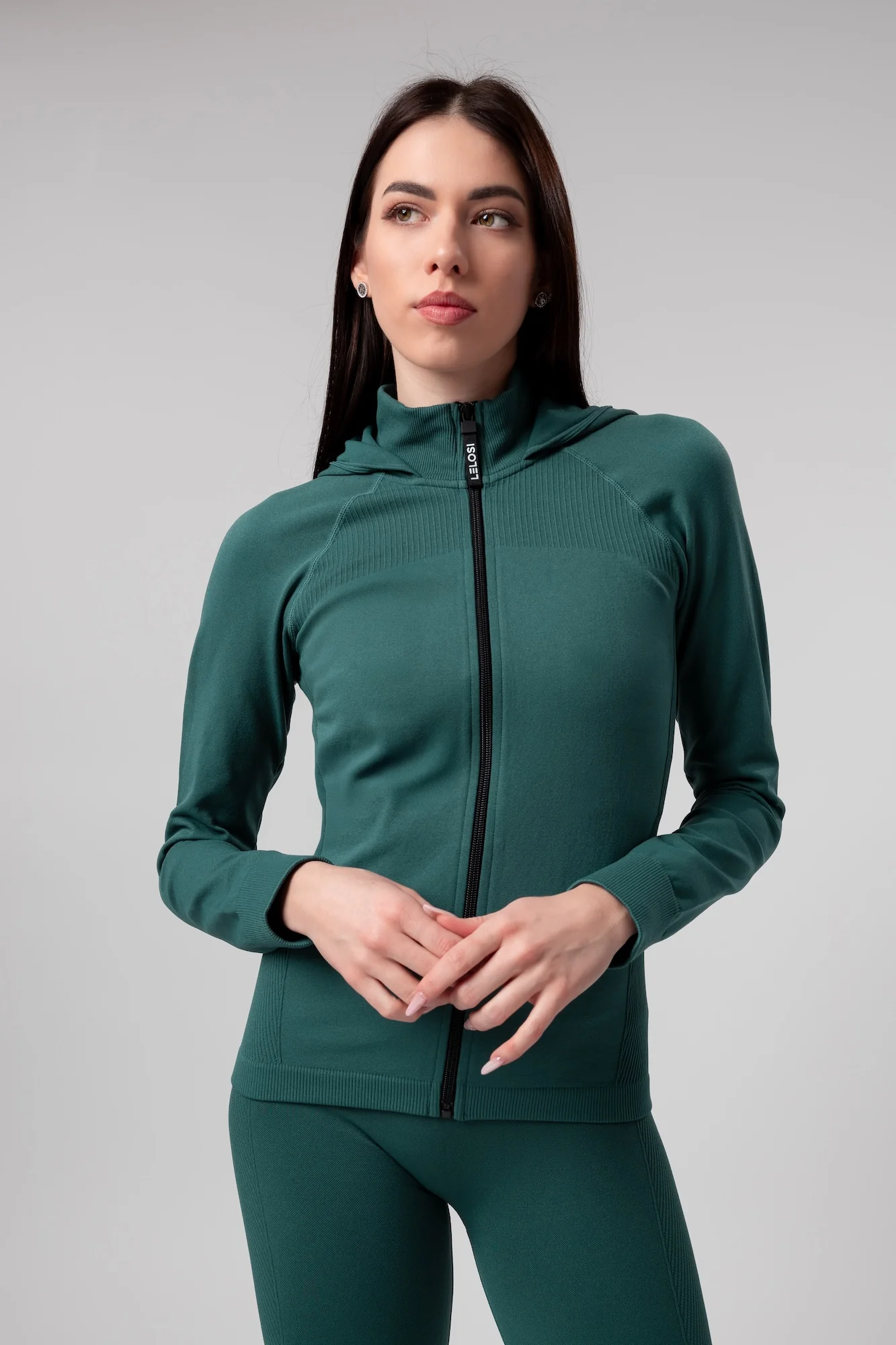 Mikina Seamless Move na zip Evelyn - Image 3