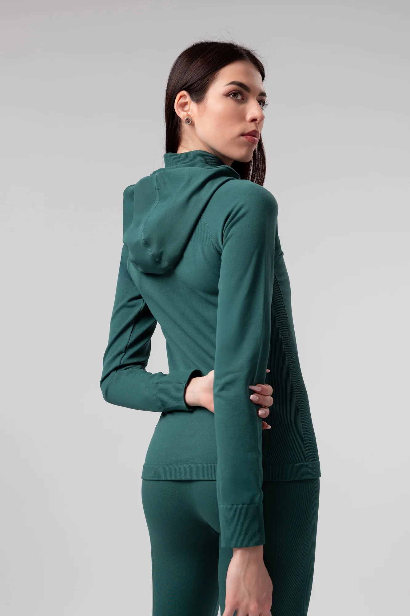 Mikina Seamless Move na zip Evelyn - Image 4
