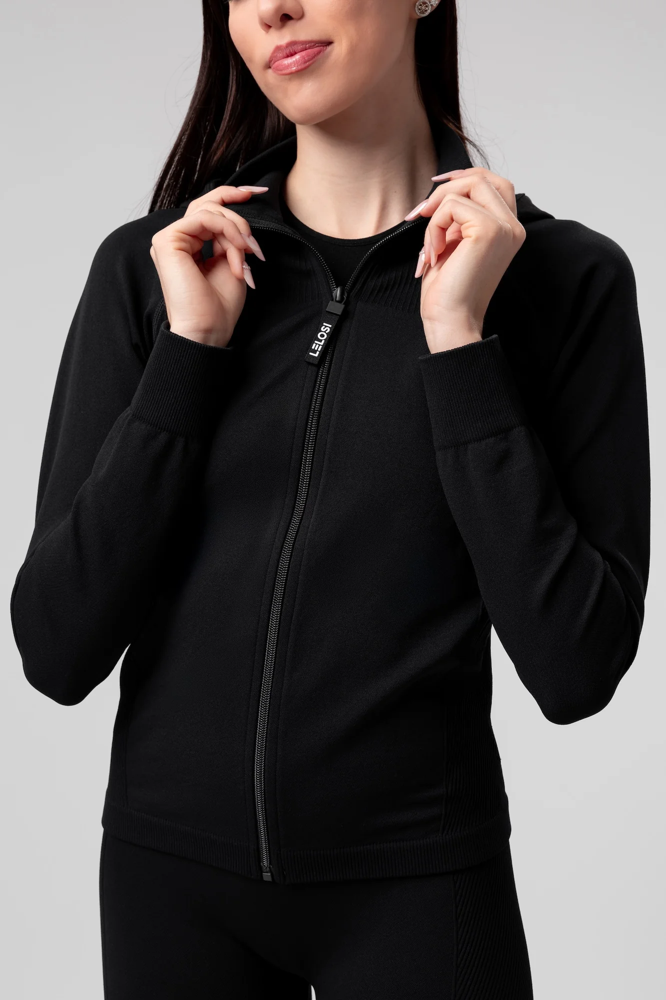 Mikina Seamless Move na zip Layla - Image 4
