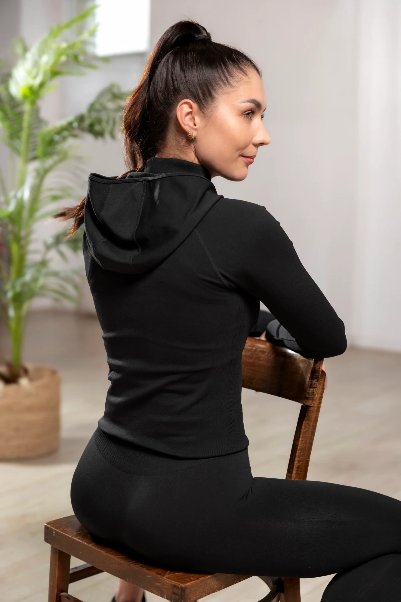 Mikina Seamless Move na zip Layla - Image 7