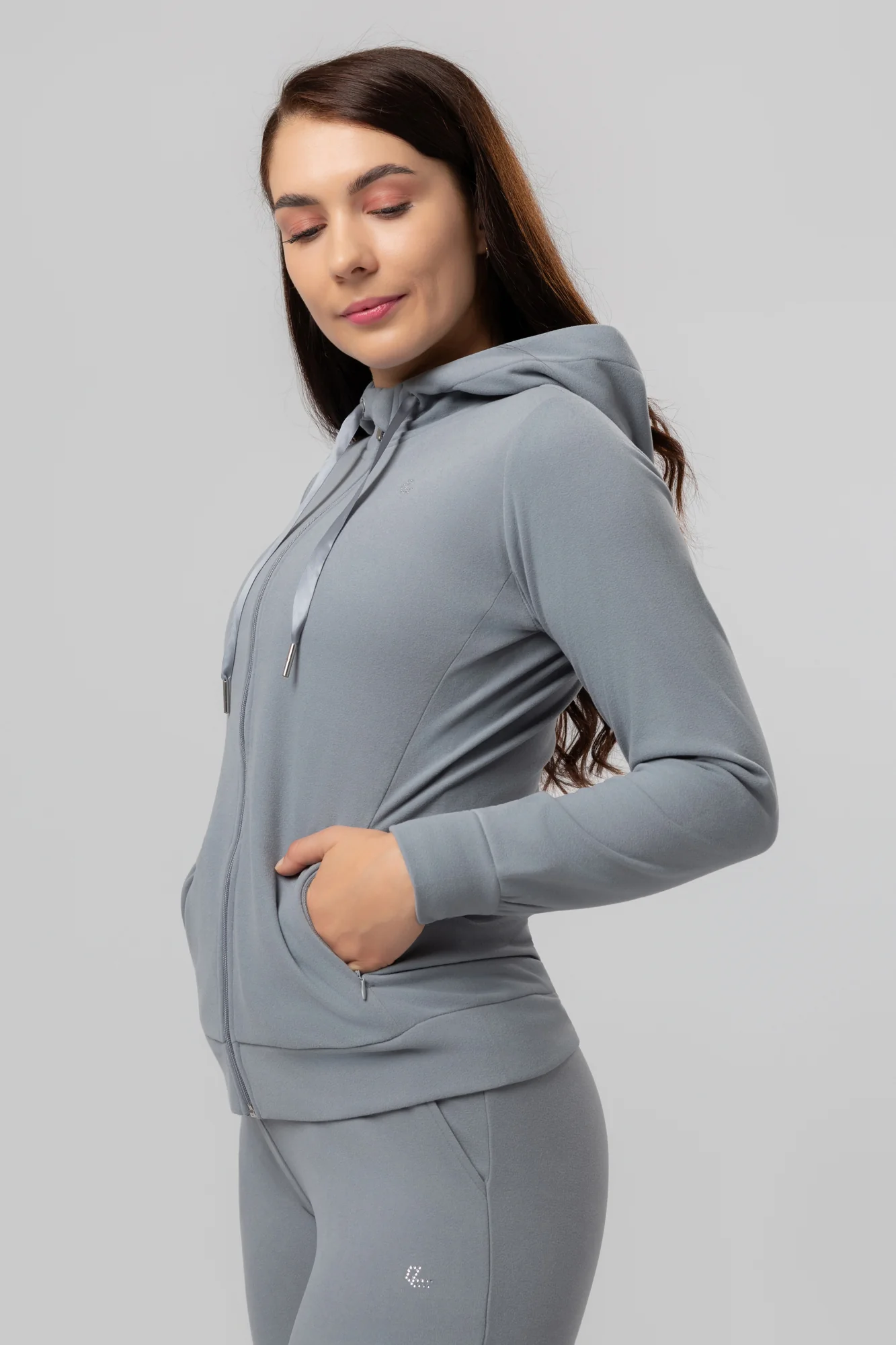 Mikina na zip Supercomfort Stefflon - Image 3
