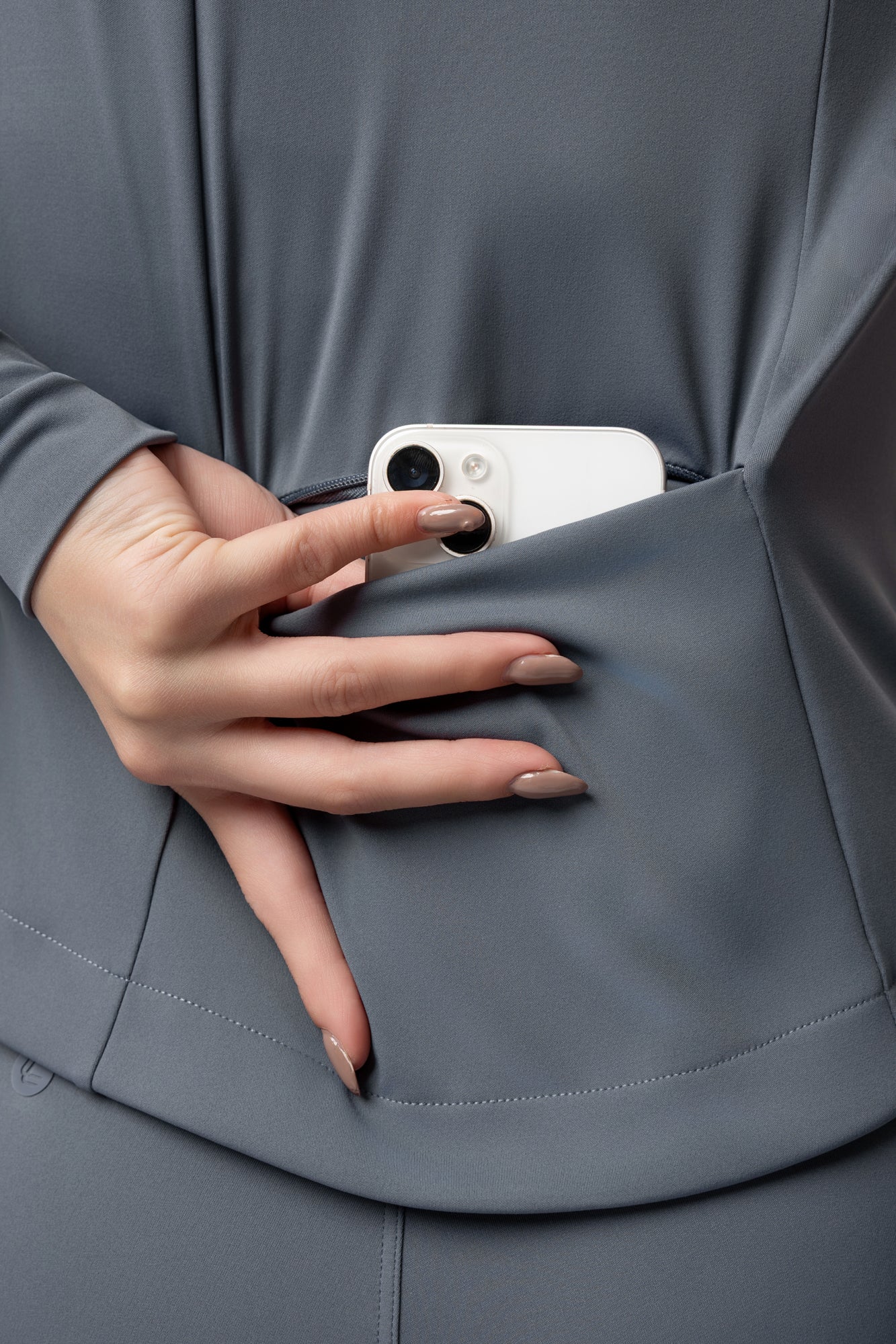 Mikina na zip Vibe Mirette - Image 4